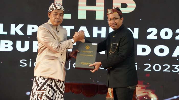 Pemkab Sidoarjo Pertahankan Opini WTP 10 Kali Berturut-Turut