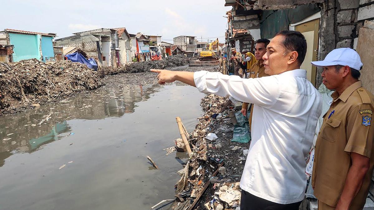 Kawasan Sungai Kalianak Surabaya Bakal Jadi Tempat Wisata, Target 1.000 Bangunan Akan Dibongkar