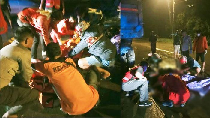 Pelajar SMA di Kabupaten Mojokerto Meninggal Tabrak Dump Truck Parkir di Pinggir Jalan