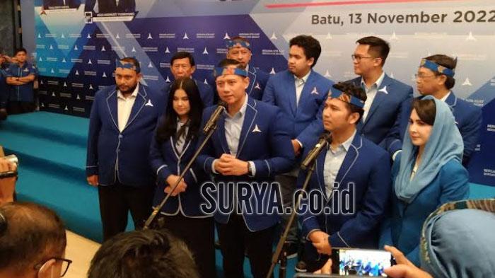 Datang ke Kota Batu, Ketua Umum Partai Demokrat AHY Sampaikan Dua Kabar Ini