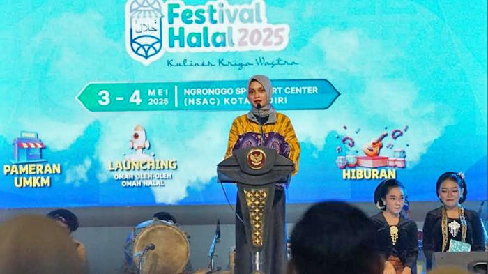 Dorong UMKM Kota Kediri Lokal Naik Kelas, Vinanda Prameswati Rilis Omah Halal & Festival Halal 2025