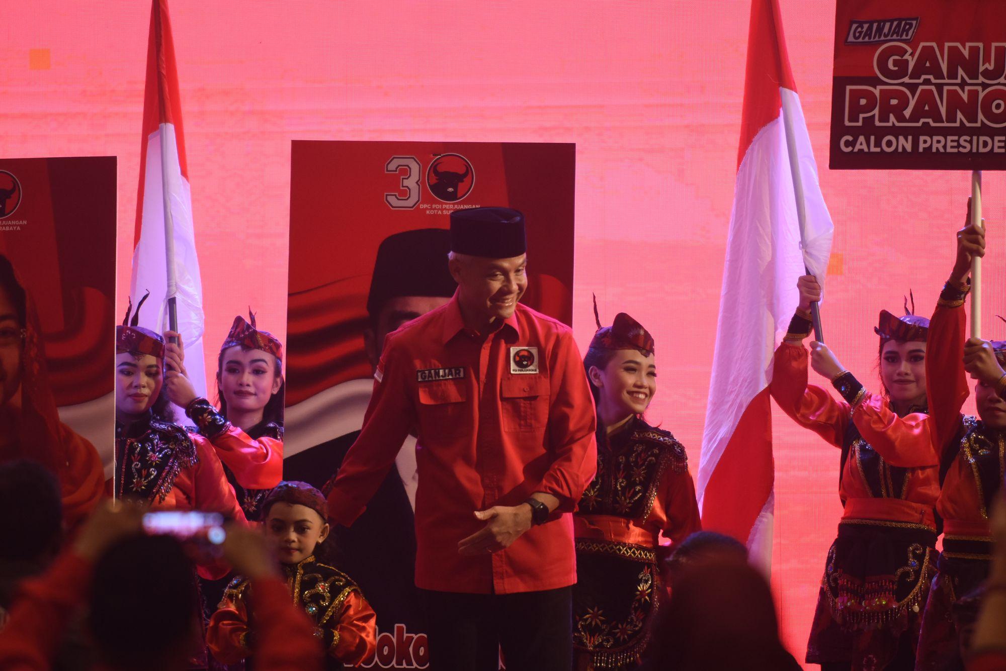 Pengamat Nilai Safari Ganjar Pranowo Sukses Pikat Hati Warga Surabaya, Ini Faktor Kuncinya