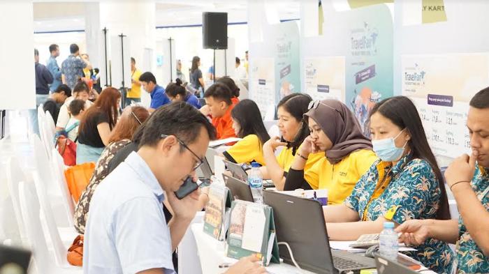 Garuda Gandeng Bank Mandiri Gelar GATF di Surabaya, Ada Promo Diskon Harga Tiket Pesawat 80 Persen