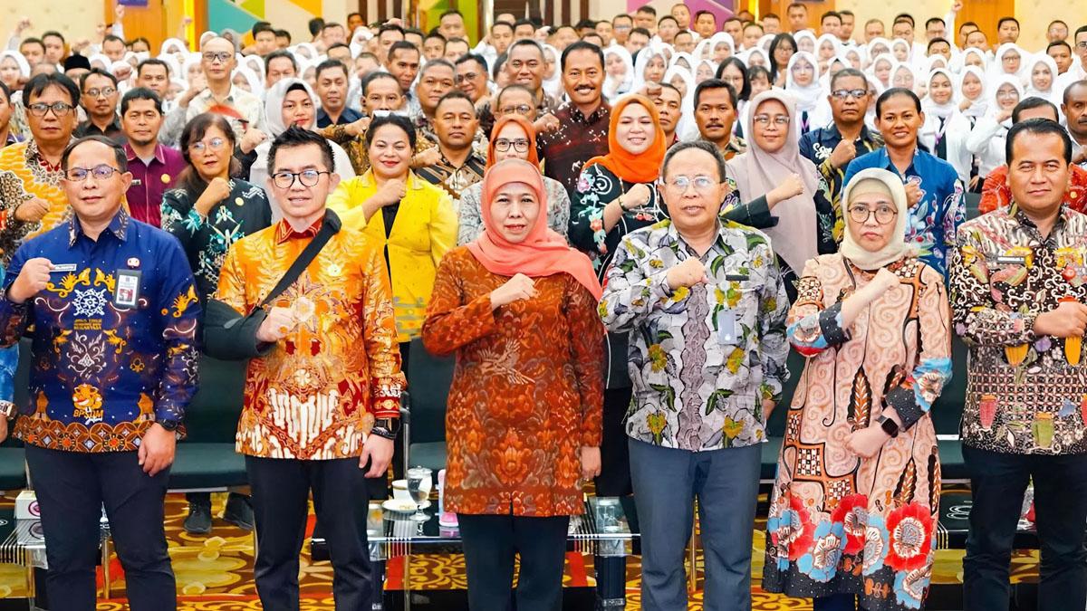 Gubernur Khofifah Dorong ASN Jatim Adaptif Hadapi AI hingga Krisis Pangan Dunia