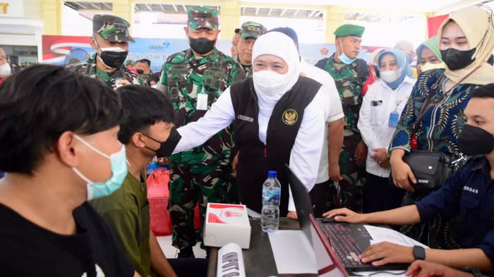 Gubernur Khofifah Apresiasi Kodam V Brawijaya Turut Ambil Peran Dalam Cegah Stunting di Jatim