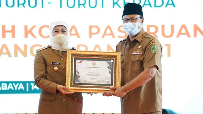 Pemkot Pasuruan Dua Kali Berturut-turut Raih Opini WTP, Gus Ipul: Ini Prestasi yang Membanggakan
