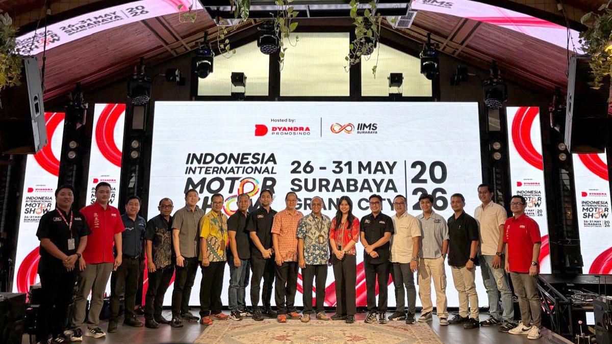 IIMS Surabaya 2026 Digelar 26 Mei: Gabungkan Otomotif, Konser dan Coffee Expo