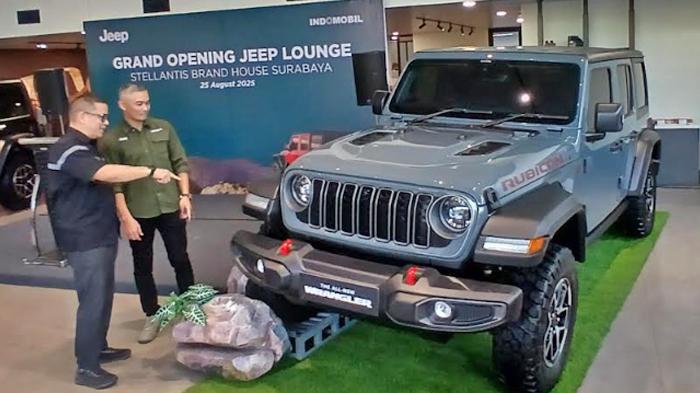 Jeep Wrangler Rubicon 4-Door Resmi Hadir di Surabaya, PT IND: Usung Fitur dan Teknologi Modern