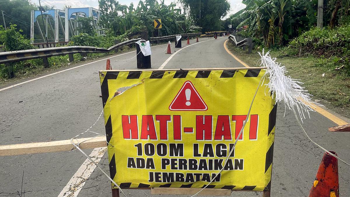 Jembatan Jabon Jombang Diperbaiki, Jalur Nasional Ditutup hingga 27 Desember: Cek Rute Alternatifnya