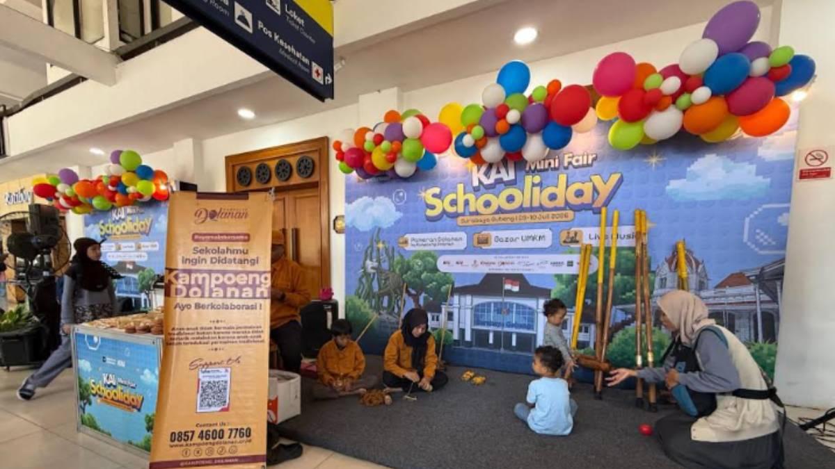 KAI Daop 8 Surabaya Hadirkan Program KAI Schooliday 2026 untuk Edukasi Anak - Surya.co.id