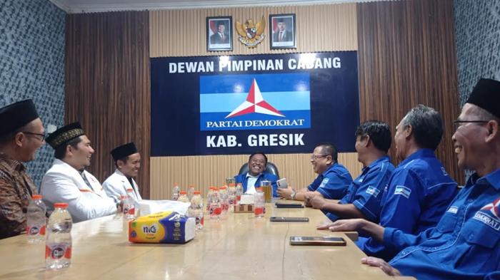 PKS Gresik Bertemu Partai Demokrat Gresik, Muchlisin: Jalin Komunikasi Politik Lintas Partai
