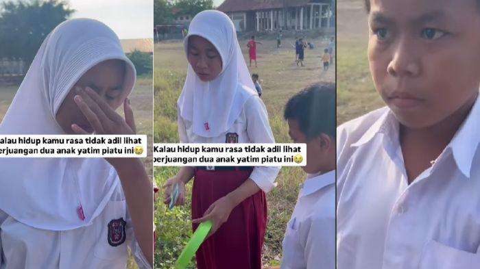 Nasib Pilu Kakak Beradik Yatim Piatu Jualan Es Demi Bantu Nenek, Diusir dari Rumah karena Hal Sepele