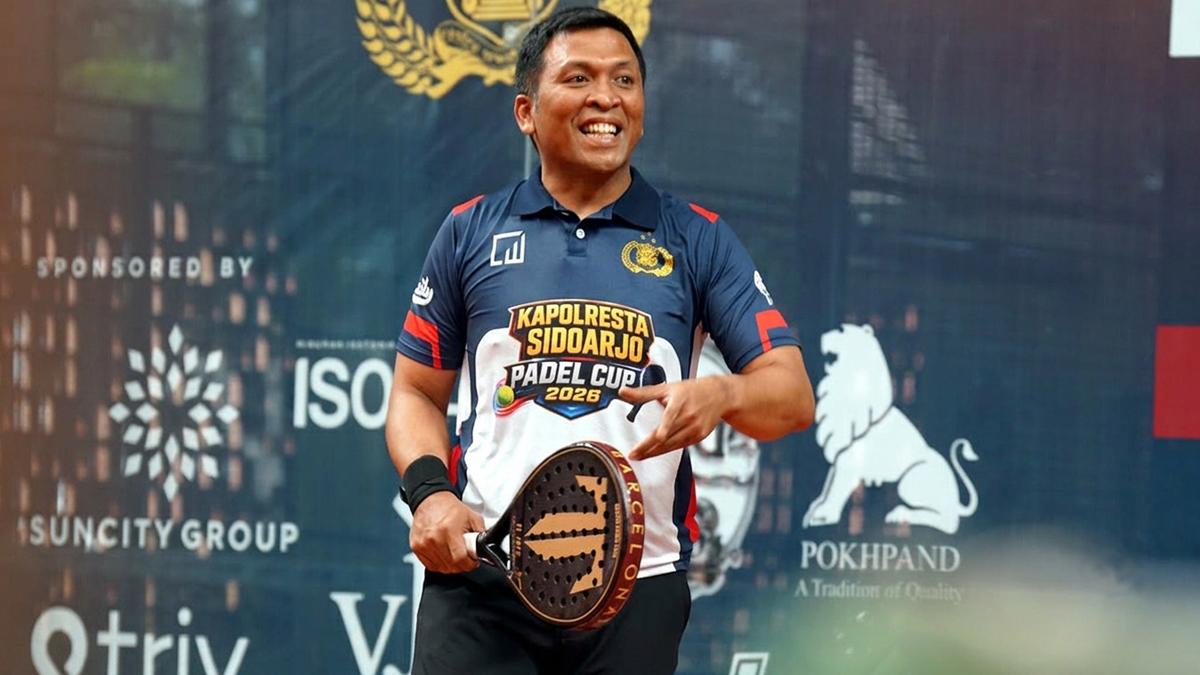 Kapolresta Sidoarjo Gelar Turnamen Padel Cup I untuk Meriahkan HUT Bhayangkara ke-80 - Surya.co.id