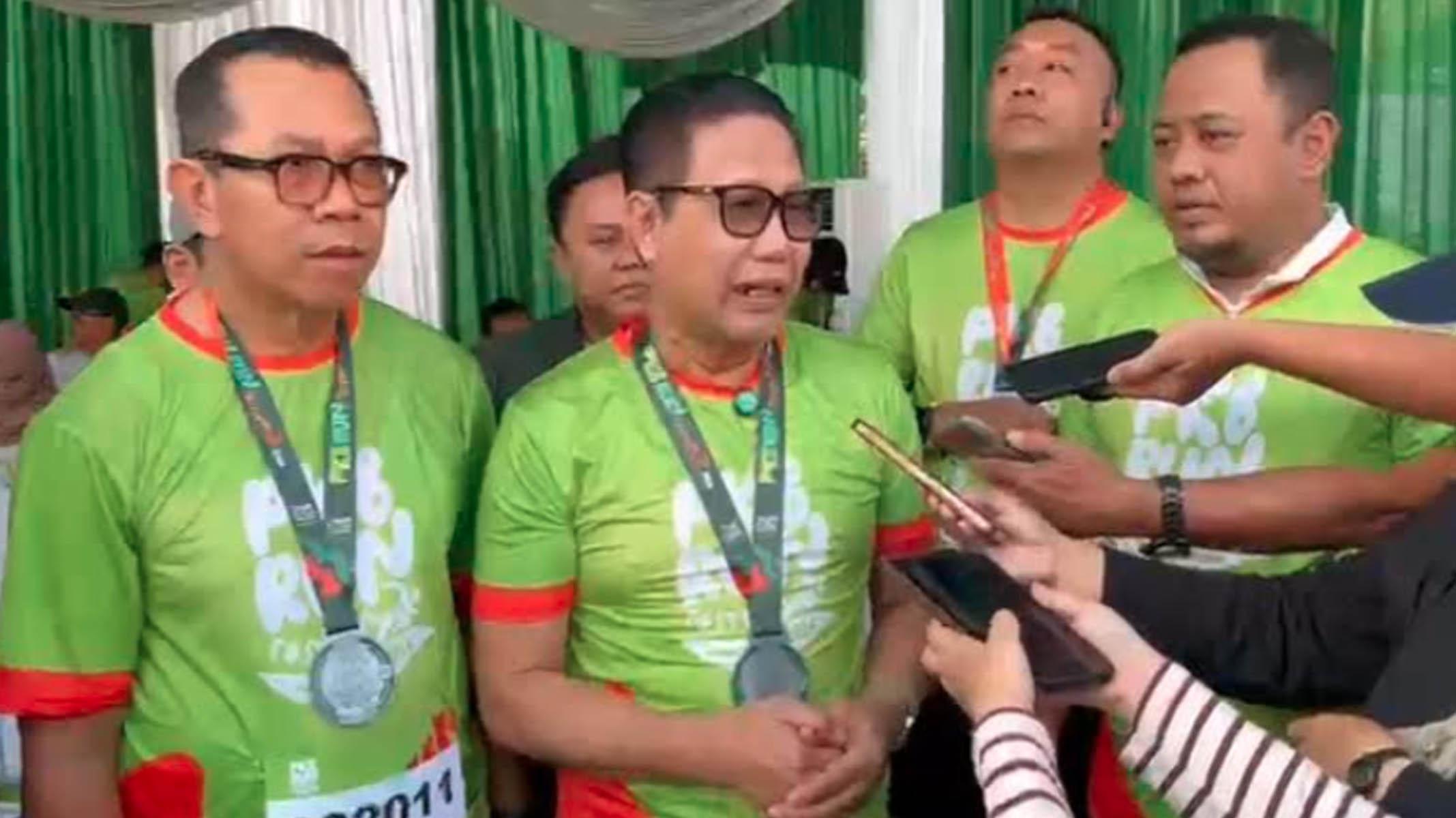 Sambil Gelar PKB Run Fest, Gus Halim Titip Doa Mendalam untuk Muktamar NU di Jombang - Surya.co.id