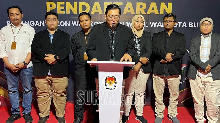 Pilkada Kota Blitar 2024, Dua Pasangan Calon Resmi Daftar di KPU