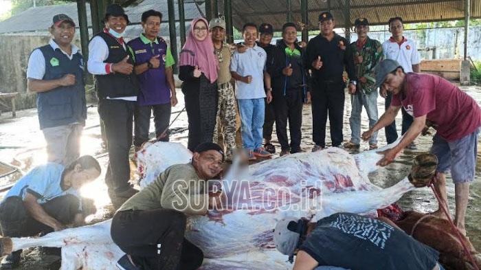 DPC Gerindra Lumajang Terima Hewan Kurban dari Ketua Umum Prabowo Subianto