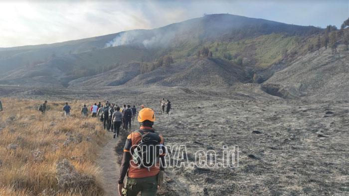 UPDATE Kebakaran Bukit Teletubbies Bromo, Kapolres Probolinggo: Koordinasi Ahli Pidana dan Kejaksaan