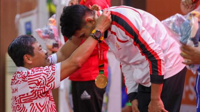 Jateng Mulai Raih Medali Emas, Nana Sudjana :  Mendongkrak Semangat dan Mental Atlet Jateng