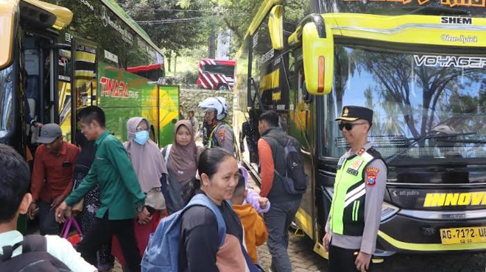 Libur Panjang Kenaikan Yesus Kristus, Kapolres Trenggalek Gelar Patroli Pengamanan Destinasi Wisata