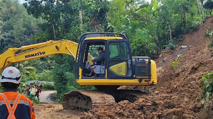 Akses Alat Berat ke Lokasi Longsor Trenggalek Terbuka, Jumlah Rumah yang Tertimbun Bertambah