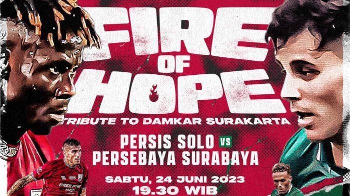 LINK LIVE STREAMING INDOSIAR Persis vs Persebaya Surabaya, Sabtu 24 Juni 2023 Kick Off Jam 19.30 WIB