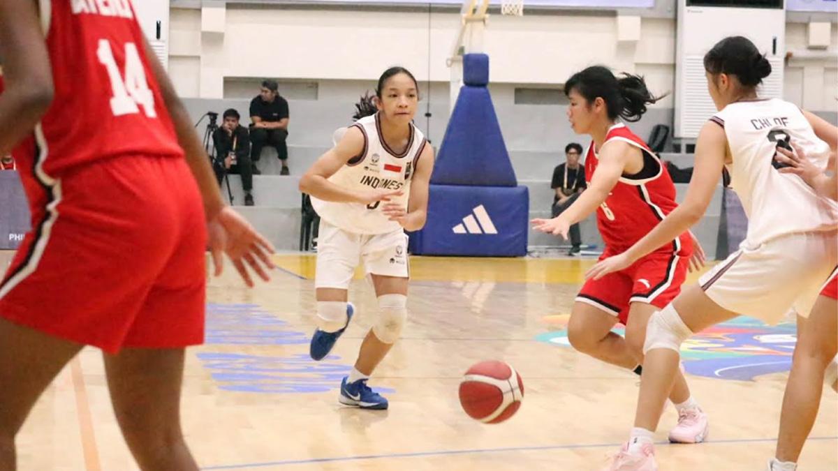 Indonesia Menang Telak Atas Singapura di FIBA U18 Women’s Asia Cup