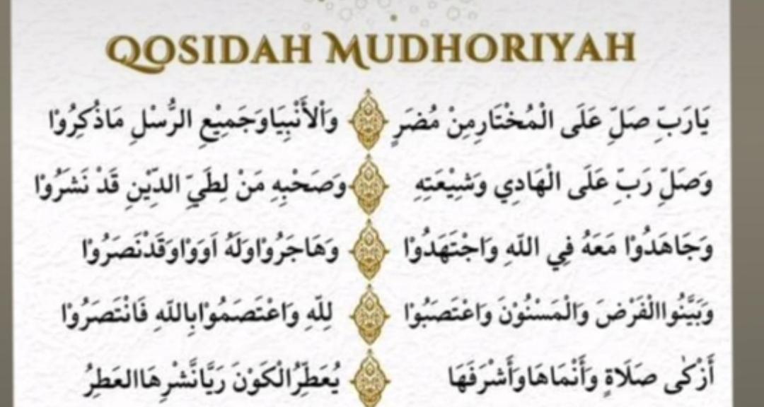 Lirik Sholawat Mudhoriyah Lengkap Arab, Latin dan Terjemahan