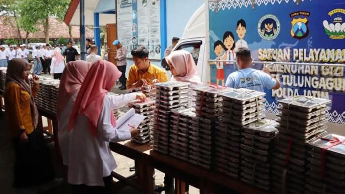 Layani 3016 Porsi Makan Bergizi Gratis, SPPG Polres Tulungagung: September Bertambah Jadi 3900 Porsi