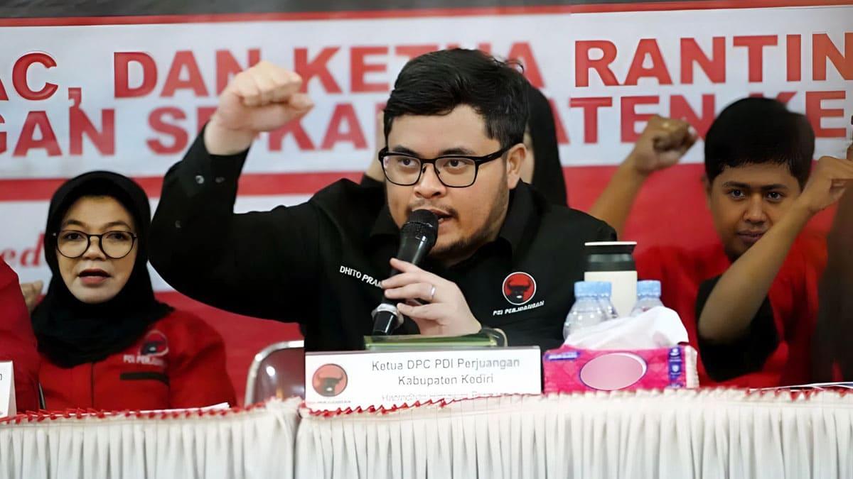 Hanindhito Himawan: Kader PDI Perjuangan Kediri Harus Jaga Soliditas