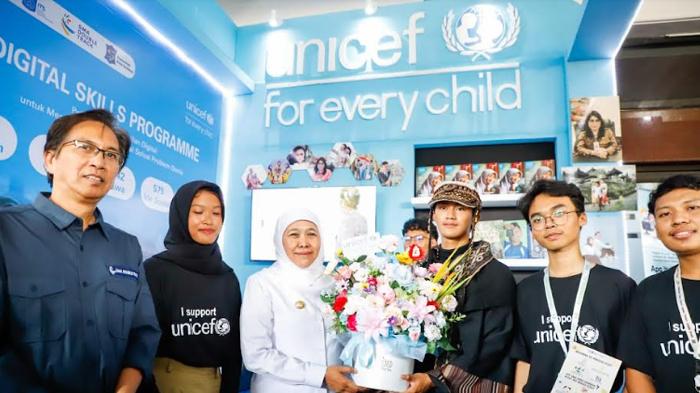 Gandeng ITS dan UNICEF, Pemprov Jatim Luncurkan Program Digital Skills untuk SMA Double Track
