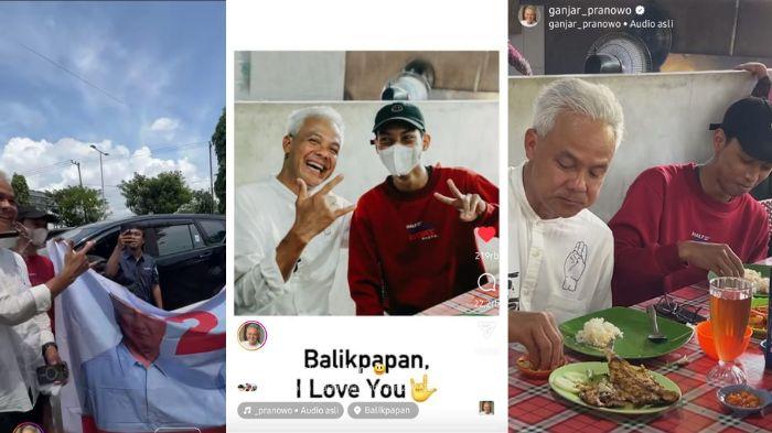 Momen Capres Ganjar Pranowo Ajak Pendukung Prabowo-Gibran Makan Bareng: Ini Pesan Damai