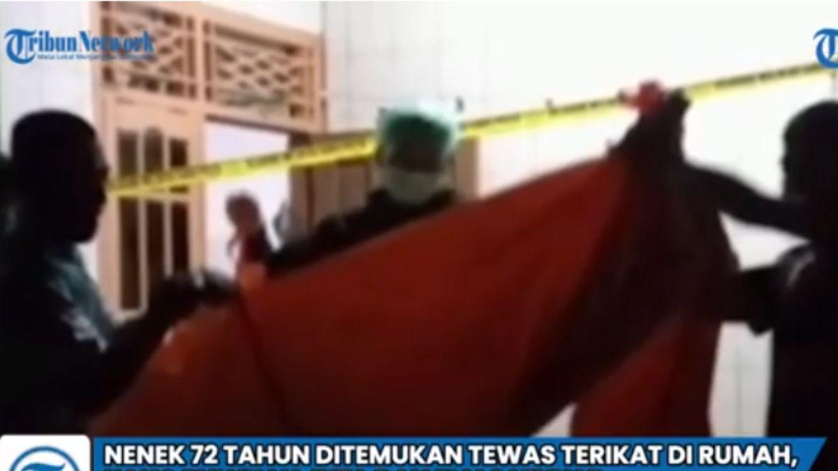 Nenek Tarsiah Tewas Terikat saat Ditinggal Suami Acara Keluarga, Uang Rp30 Juta dan Emas 50Gram Raib