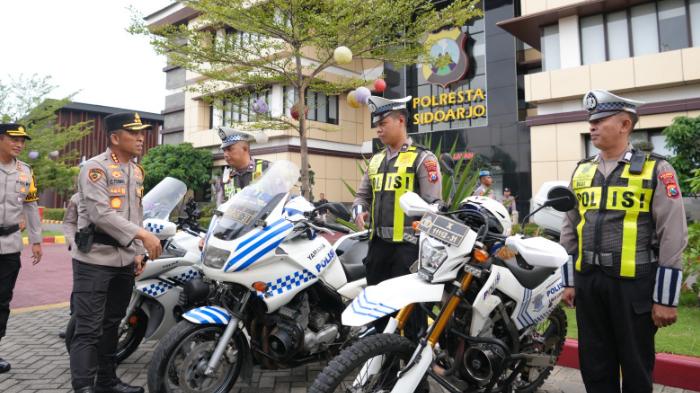 Polresta Sidoarjo Siapkan 1125 Personel Gabungan untuk Amankan Malam Tahun Baru 2026 di Kota Delta