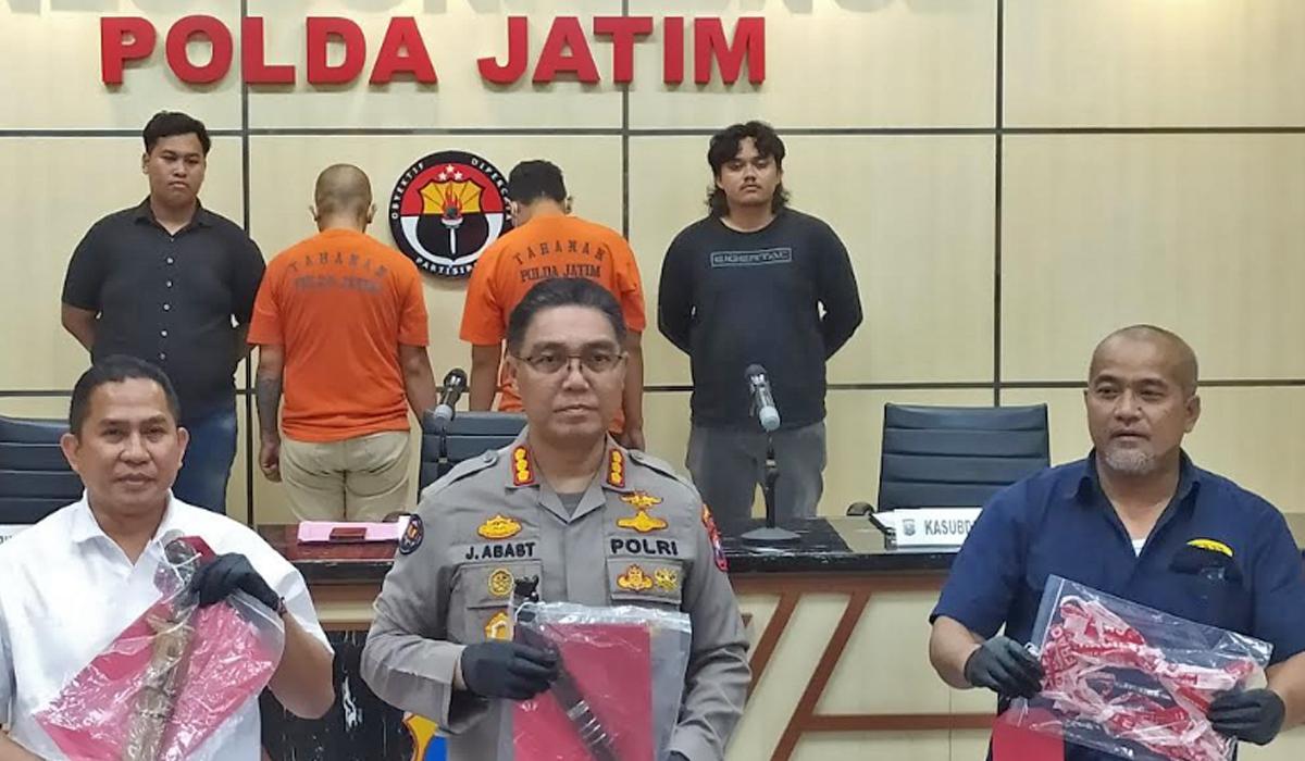 Tim Jatanras Polda Jatim Ringkus Komplotan Perampok Minimarket Bawa Pistol, Beraksi di 3 Provinsi