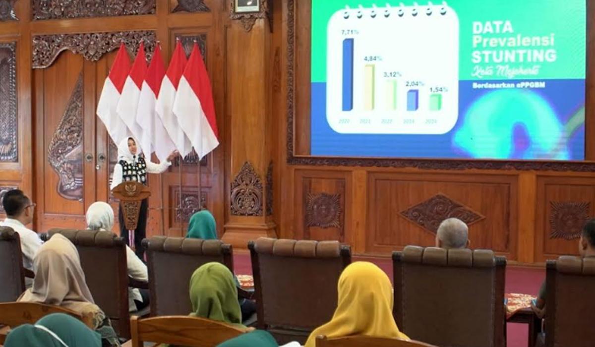 Catat Penurunan Stunting 1,16 Persen, Pemkot Mojokerto Dana Insentif Fiskal Kinerja 2025 Rp6 Miliar