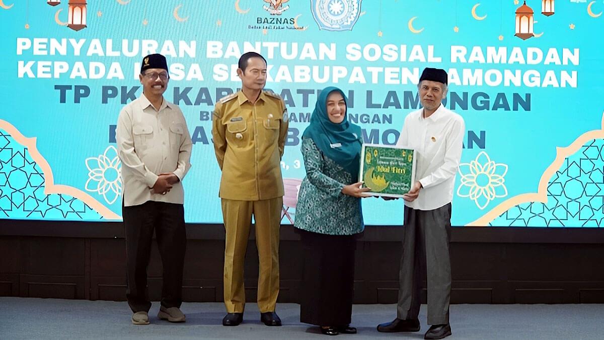 TP PKK dan Baznas Lamongan: Salurkan Bantuan ke 46 LKSA Selama Ramadan 2026