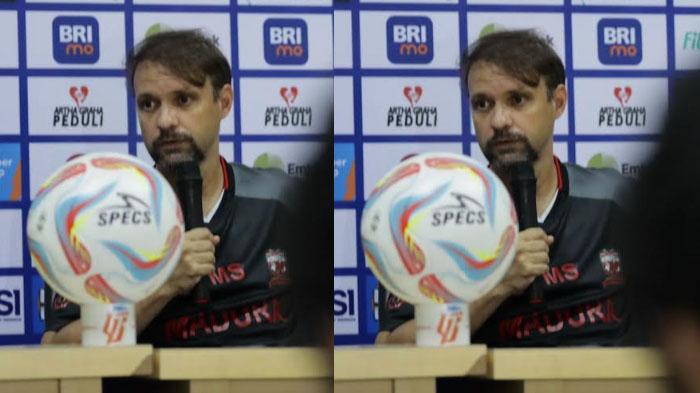 Mauricio Souza Target Madura United Masuk Klasemen Empat Besar Putaran Pertama Liga 1