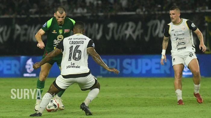 Persebaya Surabaya Kehilangan Perovic dan Malik Risaldi lawan Bhayangkara FC, Lini Depan Krisis