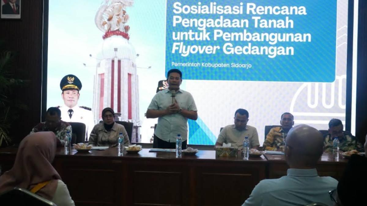 Pembebasan Lahan Flyover Gedangan, Pemkab Sidoarjo Pastikan Warga Tak Dirugikan