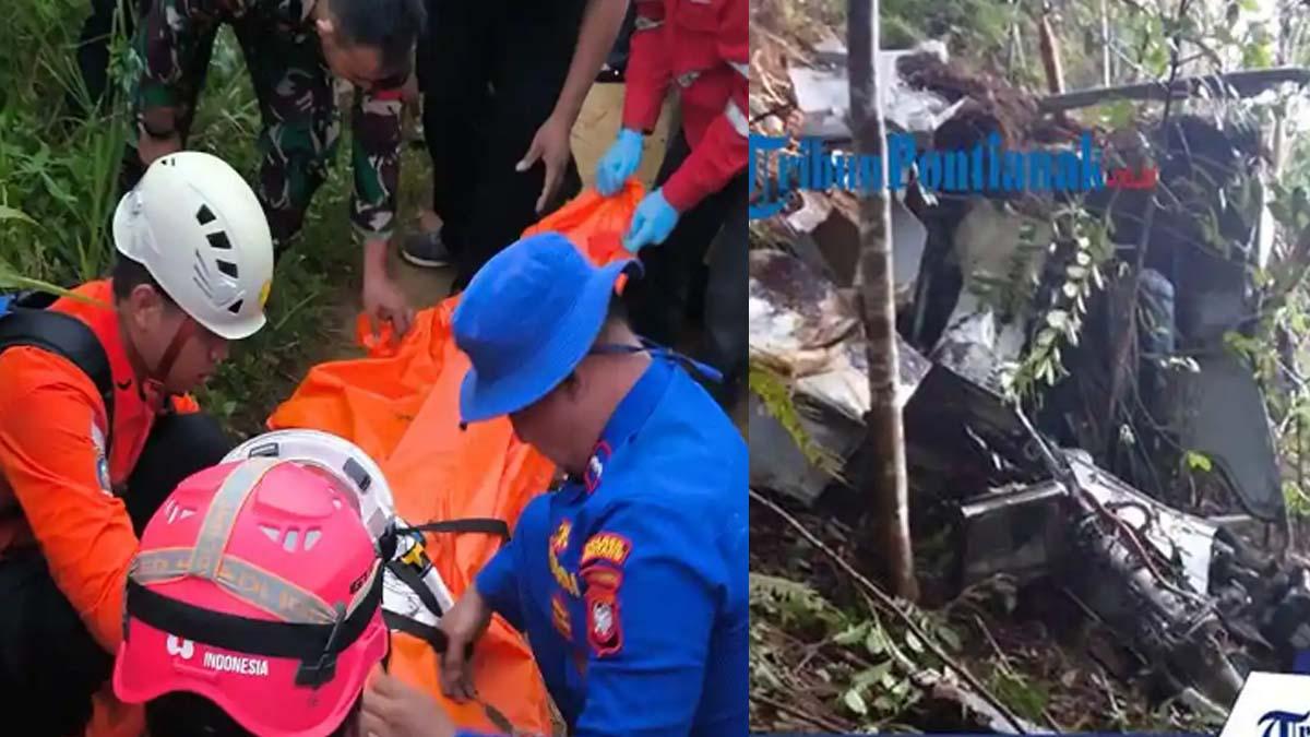 Sosok Along Penemu Puing Heli PK-CFX yang Jatuh di Kalbar, Evakuasi Capt Marindra Wibowo dkk Tuntas