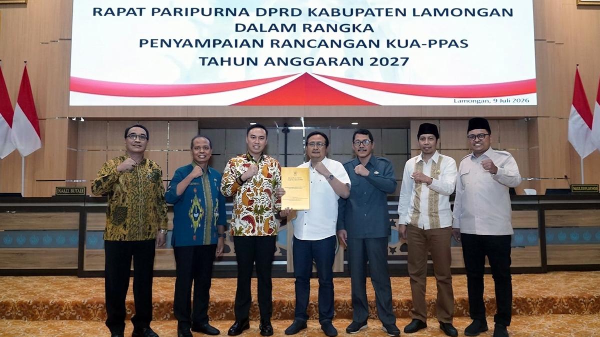 Sembilan Prioritas Pembangunan Lamongan dalam Rancangan KUA-PPAS 2027 - Surya.co.id