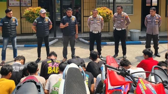 22 Pelajar Konvoi dan Bikin Onar di Mojoagung Jombang, Polisi Turun Tangan