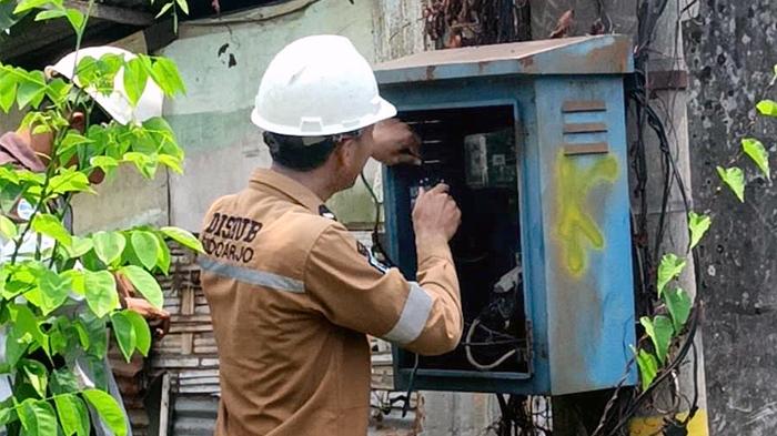 Banyak Kontaktor PJU di Sidoarjo Hilang, Pencurinya Sempat Terekam Video Warga