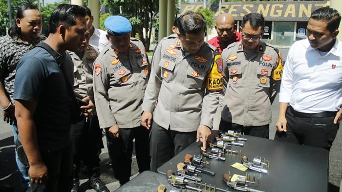 Polres Nganjuk Lakukan Pendataan dan Pemeriksaan Senpi Anggota, Ini Tujuannya