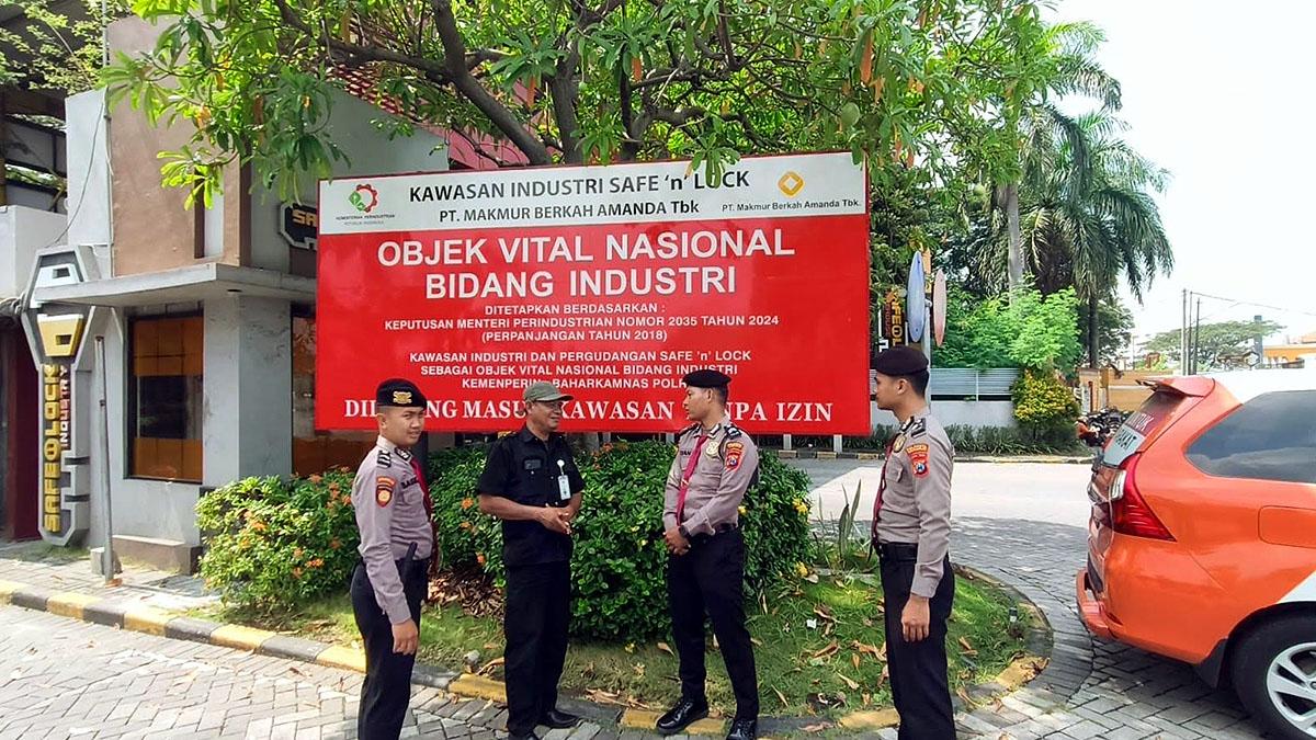 Polresta Sidoarjo Intensifkan Patroli Objek Vital, Antisipasi Kejahatan 3C