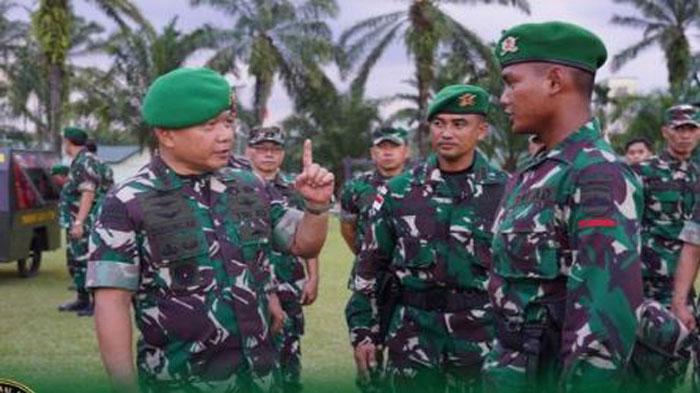 Putus Jalur Amunisi dan Senjata KKB Papua, Jenderal Dudung Wanti-wanti Ini Ke Yonif Tombak Sakti
