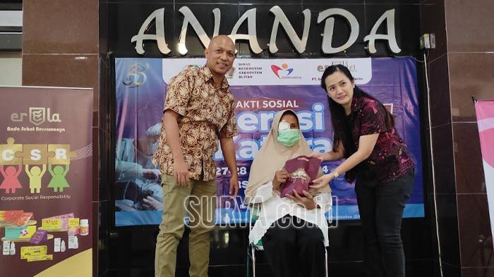 Painah Senang Bisa Ikut Operasi Katarak Gratis di Blitar, Berharap Penglihatannya Normal