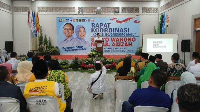 Pilkada Bojonegoro 2024, Tim Pemenangan Setyo Wahono-Nurul Azizah Resmi Terbentuk