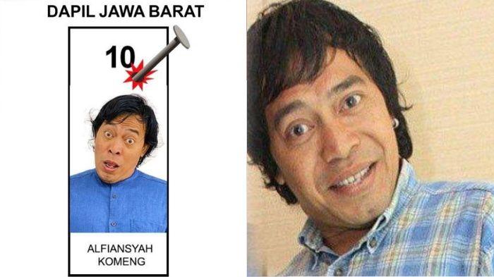 Disebut Bawa Hoki hingga Raih Suara Tertinggi Pemilihan DPD RI, Ini Arti Nama Komeng Sebenarnya