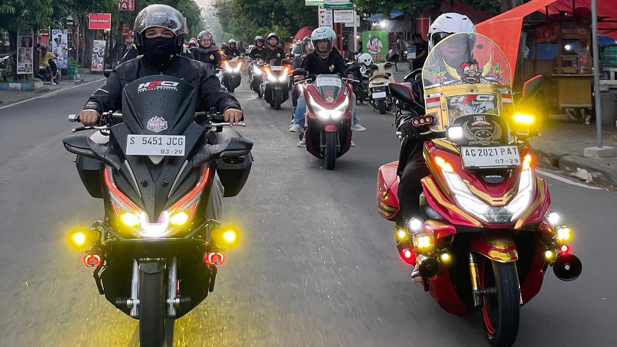 HPCI Chapter Ngawi Resmi Deklarasi, Brotherhood Pecinta PCX Jatim Makin Solid